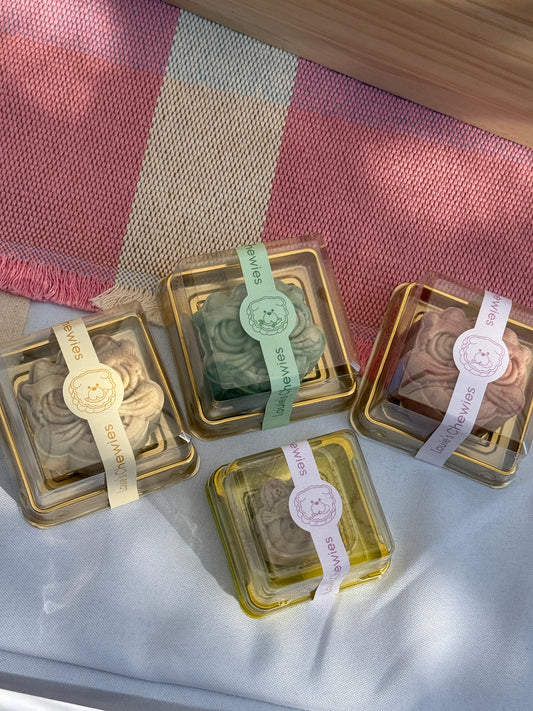 Louie's Chewies limited edition mooncake dog treats, Asian inspired, small batch Seattle WA